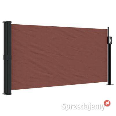 vidaXL Zwijana markiza boczna brązowa 100x300 mazowieckie Warszawa