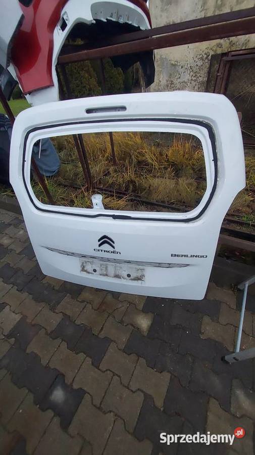 Citroen BERLINGO 2024 klapa tył biała w idealnym Jelenia Góra