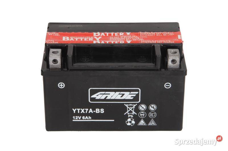 Akumulator motocyklowy 4 RIDE YTX7ABS 12V 63Ah Wrocław