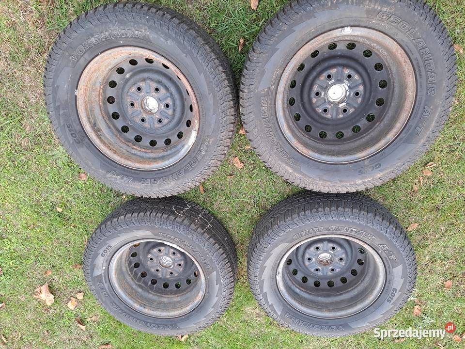 Mitsubishi L200 07r koła opony 21570R16 Yokohama Myślibórz