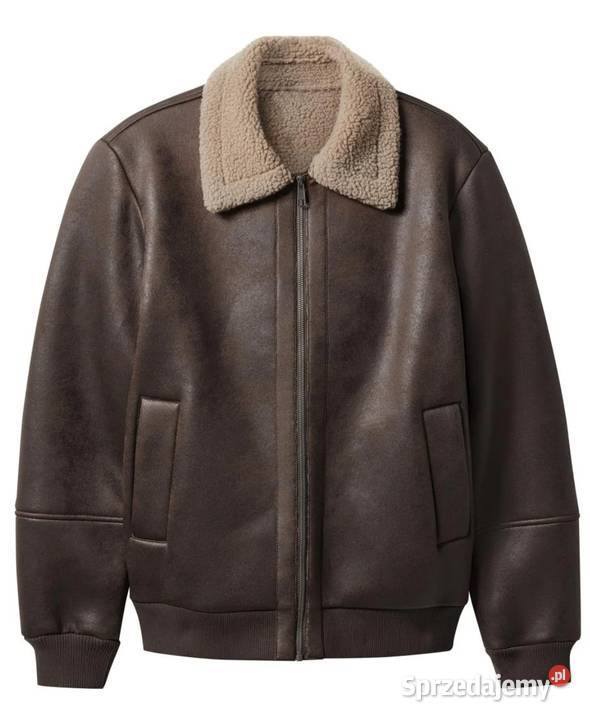 ESMARA Men kurtka męska biker kolor brązowy Kurtki i płaszcze Ełk