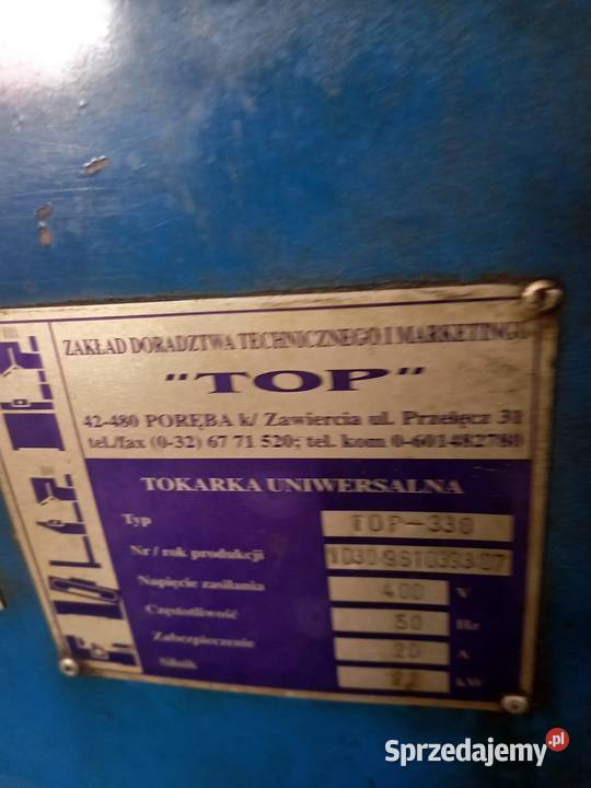 Sprzedam tokarkę Produkcja