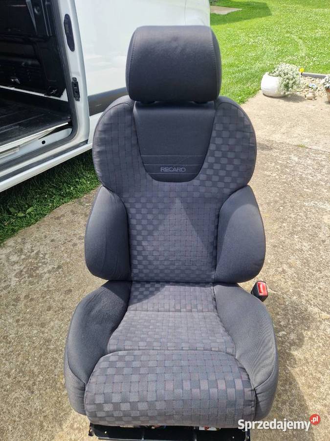 Fotele ortopedyczne RECARO AUDI A6 C5 welur Fotele i kanapy Korzenna