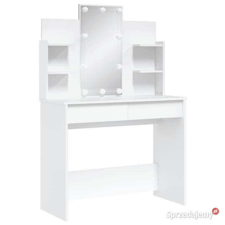 Toaletka z oświetleniem LED biała 96x40x142 Warszawa sprzedam