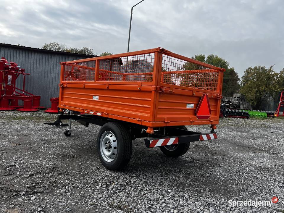 Przyczepa 15T Wywrot 3stronny PRODUCENT nieuszkodzony wielkopolskie Międzychód sprzedam