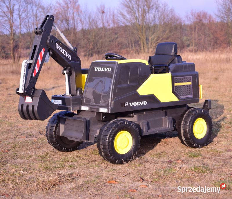 Autko na akumulator MEGA KOPARKA VOLVO PILOT 2 śląskie Myszków