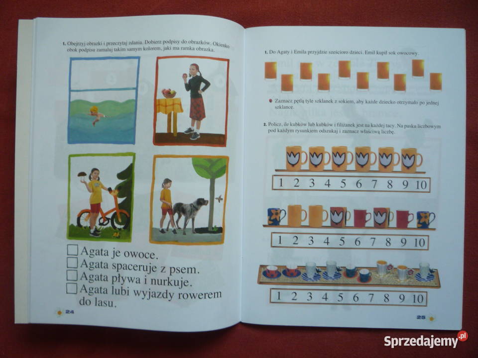 Już w szkole Ćwiczenia sześciolatka z wycinanką Szczecin