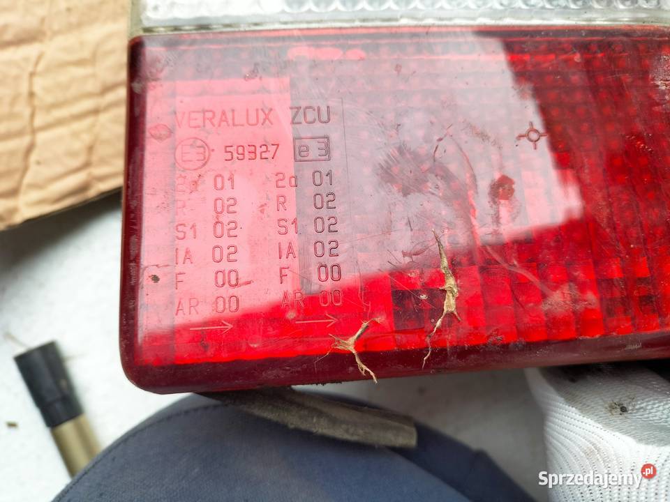 CITROEN C15 LAMPA TYŁ TYLNA WKŁAD LAMPY osobowe