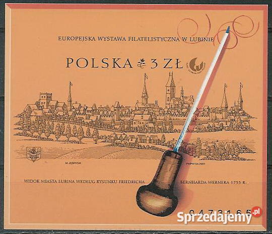 blok 134 A WF Lubin Filatelistyka Bystra sprzedam