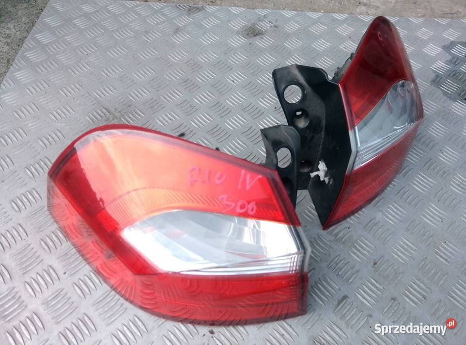 KIA Rio 2011 Lampa tylna 12003 924011W2 wielkopolskie Barłogi