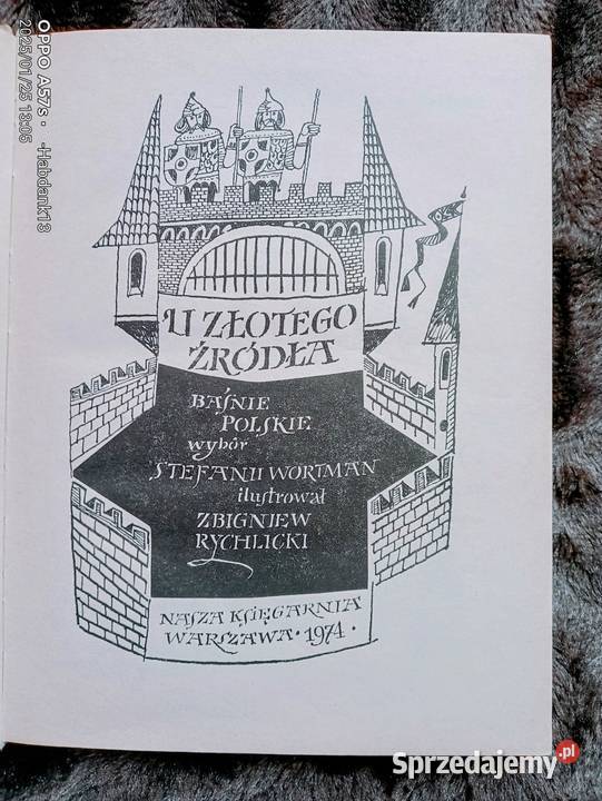 Baśnie polskie z ilustracjami ZbRychlickiego twarda z obwolutą Bychawka Trzecia sprzedam