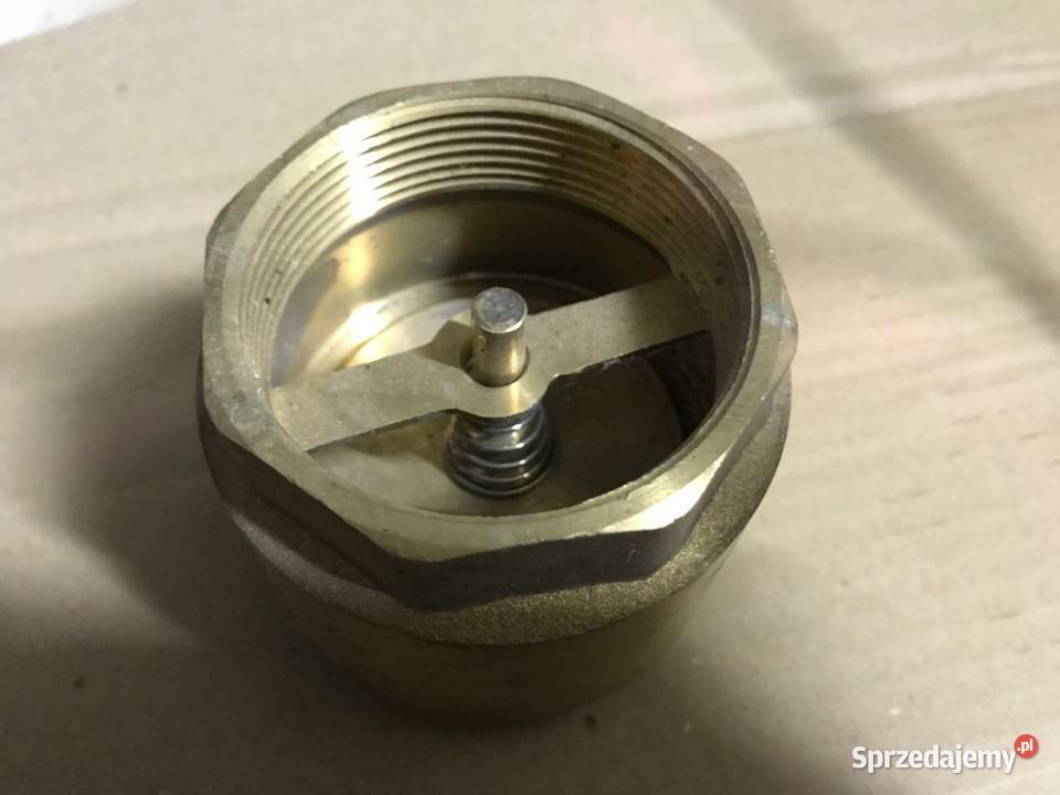 Mosiężny Zawór zwrotny GW z metalowym grzybem 2 Budownictwo i akcesoria lubelskie Lublin