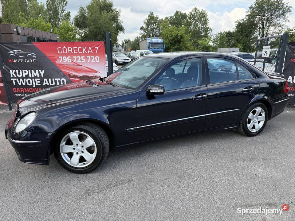 MercedesBenz E 18 Benzyna LPG Podghrz Fotele elektryczne lusterka Poznań