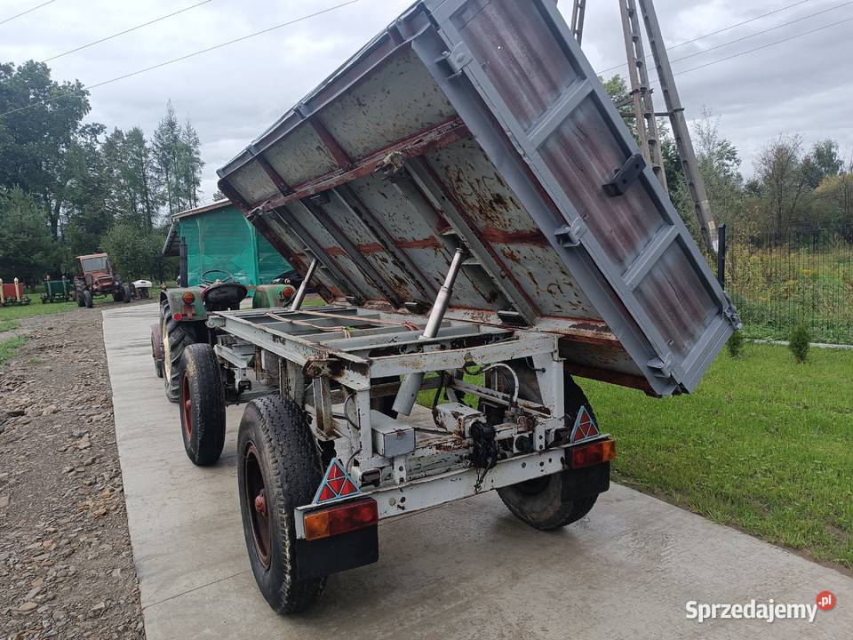 Przyczepa Sanok D732 Wywrotka Zarejestrowana nie małopolskie Grybów