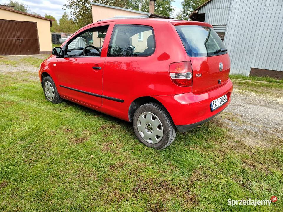Vw fox 2007r zadbany tanio Gniewce