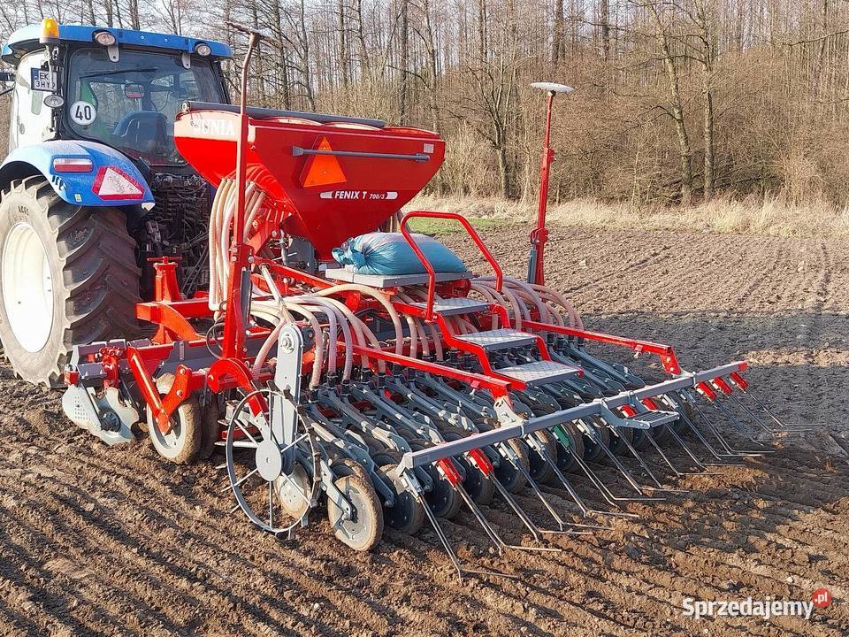 Zestaw uprawowo siewny UNIA Fenix 7003T Maszyny rolnicze Krośniewice sprzedam