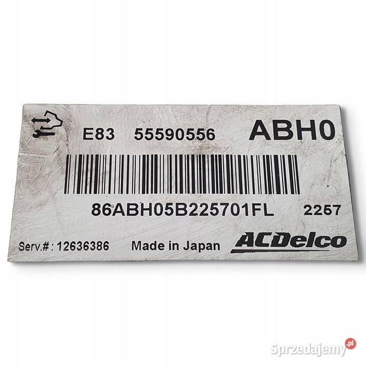 STEROWNIK SILNIKA Opel Corsa D 14 16V 55590556 Chełm sprzedam