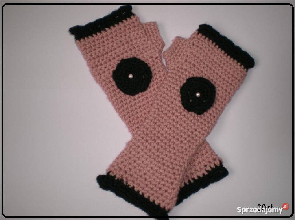 Rękawiczki bez palców mitenki Dla kobiet Galanteria i dodatki Łódź sprzedam