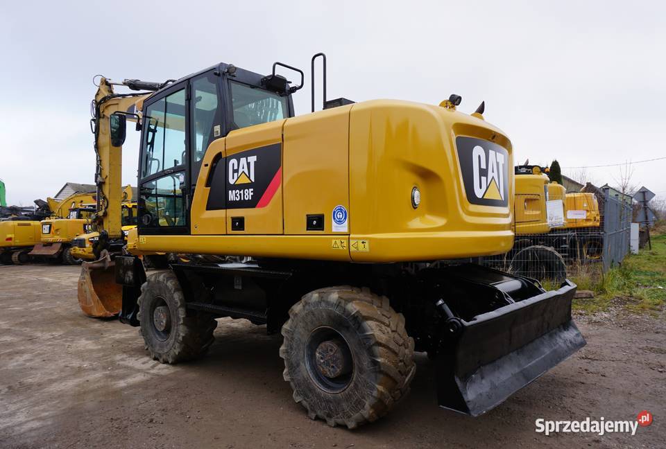 Koparka kołowa CAT M 318 F 2016 Jeziorko