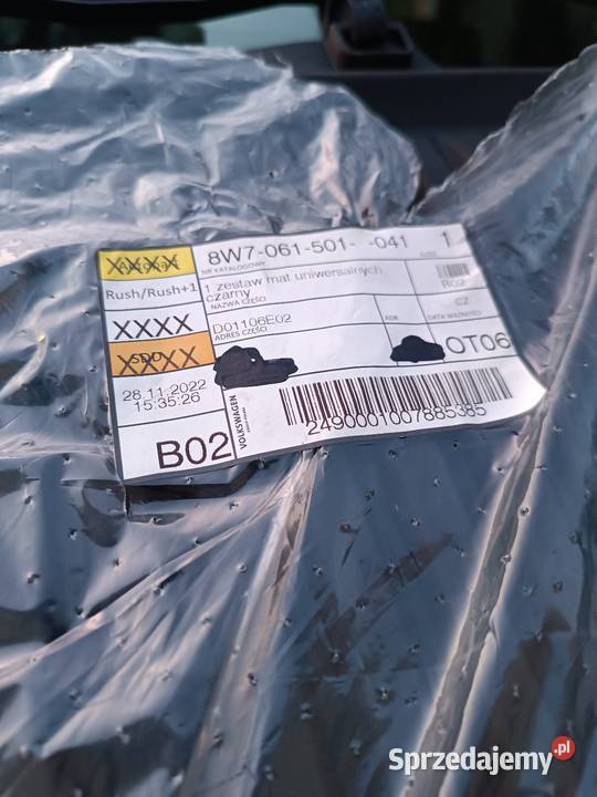 Nowe ASO oryginalne dywaniki AUdi A5 OEM Q5 Sosnowiec