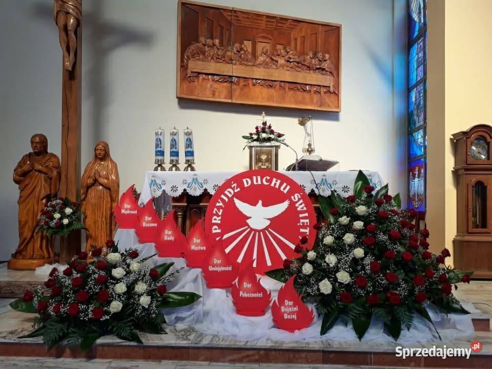 Bierzmowanie dekoracja Pozostałe podkarpackie