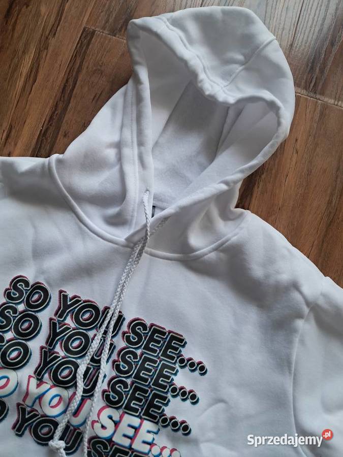 nowa damska biała bluza w rozmiarze S brak metki Odzież sportowa Odzież sportowa Sandomierz