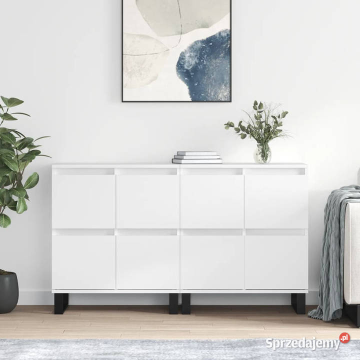 Szafki 2 białe materiał drewnopochodny WM3190181 Warszawa sprzedam