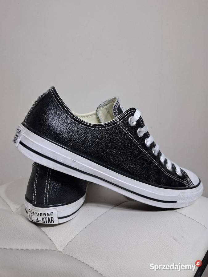 Converse 42 All Star skórzane trampki czarne Kraków sprzedam