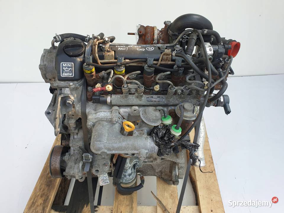 SILNIK KOMPLET Mini One R50 R53 14 D DIESEL 1ND lubelskie