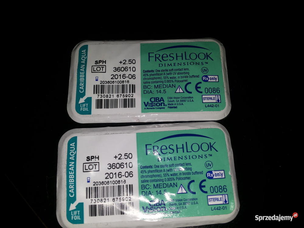 Kolorowe soczewki kontaktowe Sosnowiec