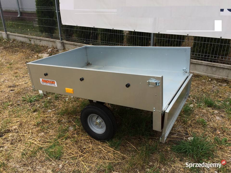 Przyczepka NEPTUN przyczepa 145x98 pod ciągnik Piła sprzedam