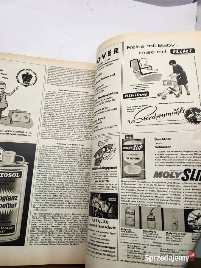 GAZETA ADAC 1961r Pozostałe Rybnik