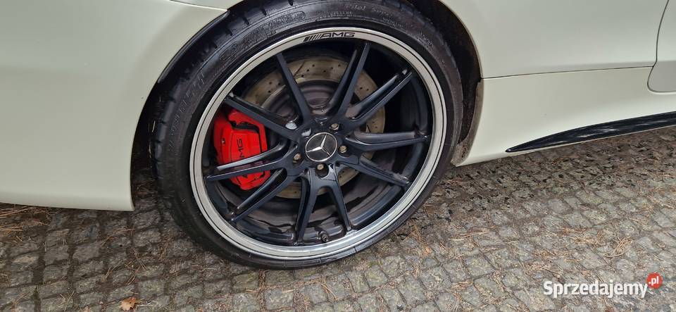 mercedes c 63 AMG cabrio Warszawa