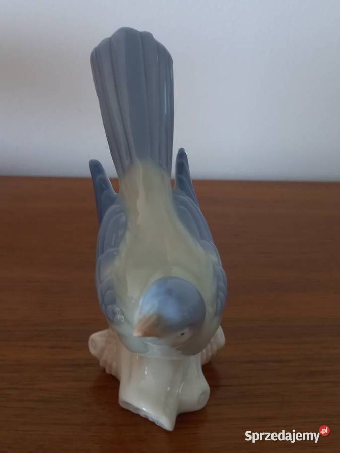 Figurka porcelanowa ptak
