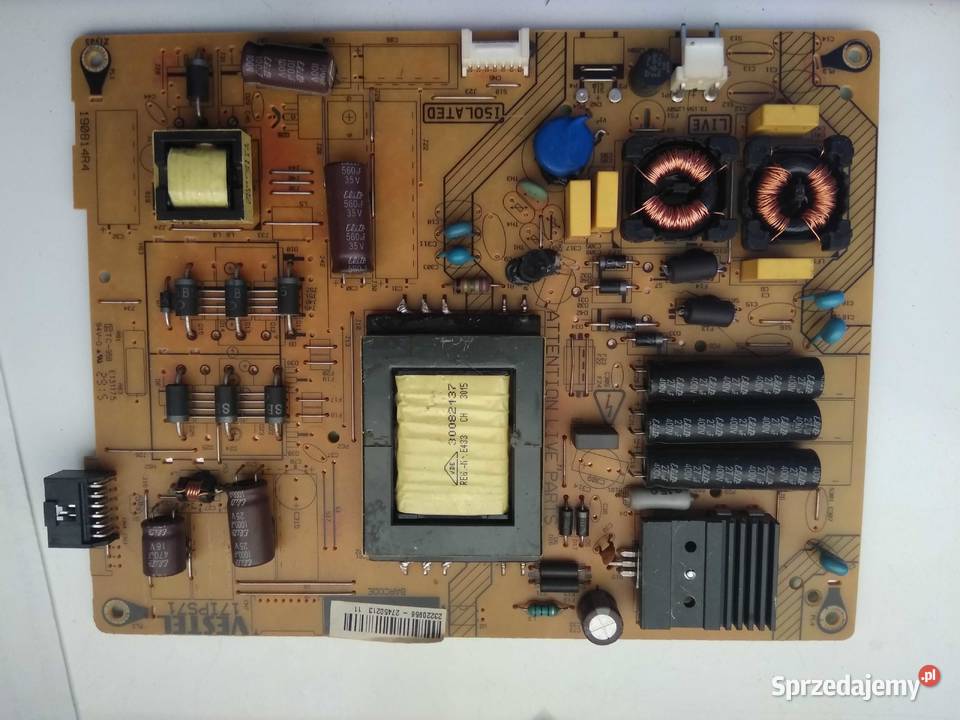 Części do smart TV Hitachi 40hbt42 zasilacz main Szczecin