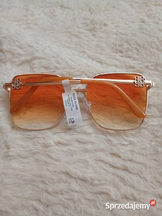RIVER ISLAND Duże okulary przeciwsłoneczne z małopolskie