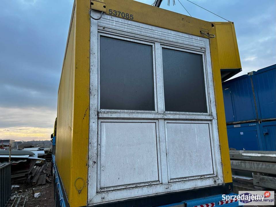 KONTENER BIUROWY SOCJALNY SZATNIA 256