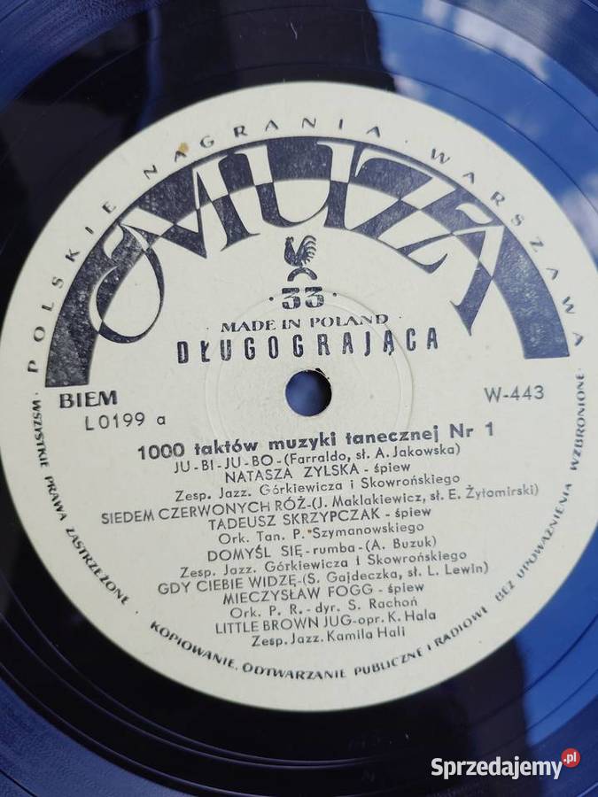 Płyta winylowa 25 1000 taktów muzyki tanecznej 1 Wronki