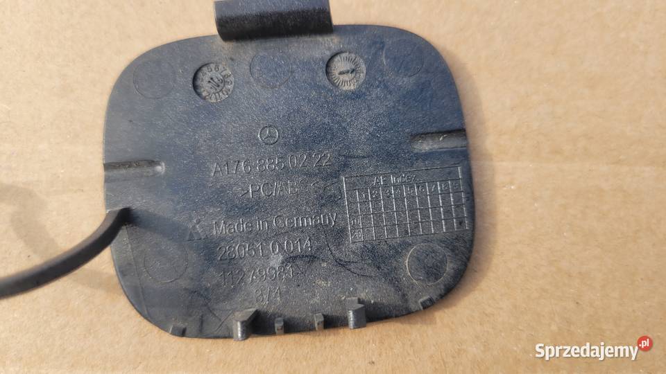 MERCEDES W176 1215 ZAŚLEPKA HAKA ZDERZAKA TYL osobowe Pozostałe Ruda Śląska