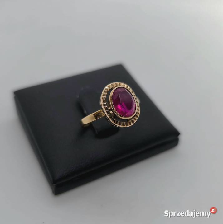 Złoty pierścionek próby 585 264 Rozmiar 15