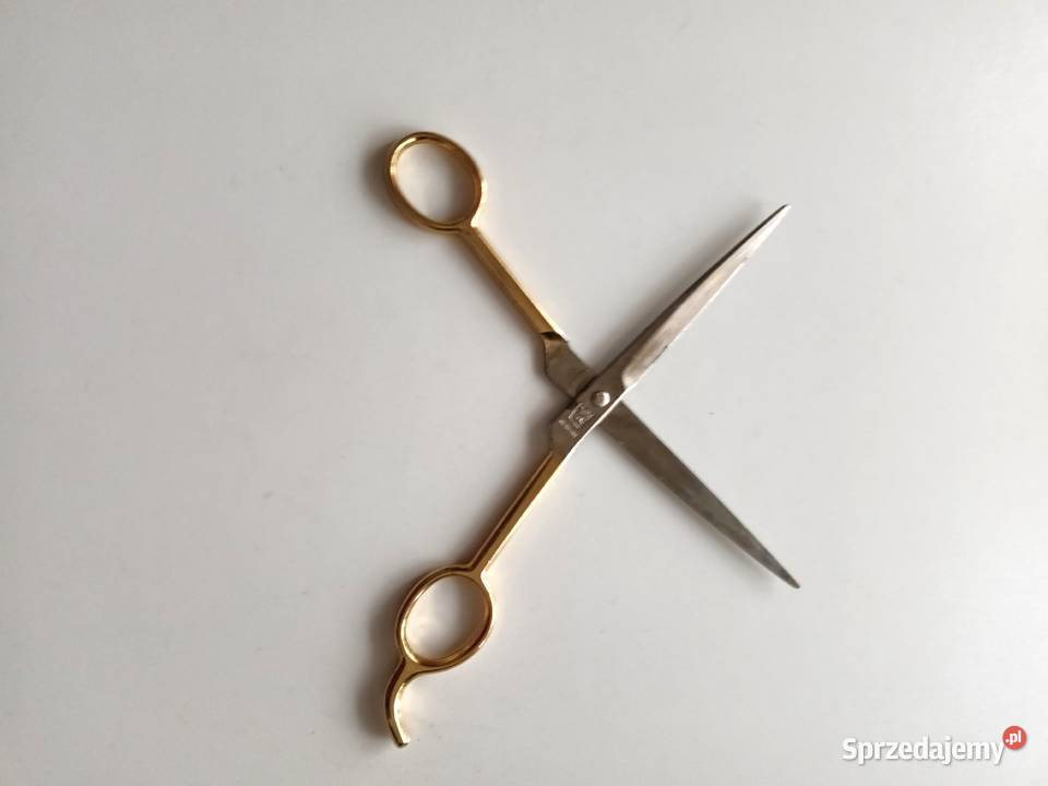 Nożyczki fryzjerskie kosmetyczne Germany vintage Łódź