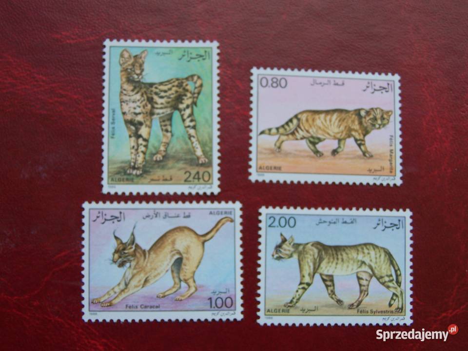Algieria 1986 MNH Mi 90003 Fauna Zwierzęta Tychy sprzedam