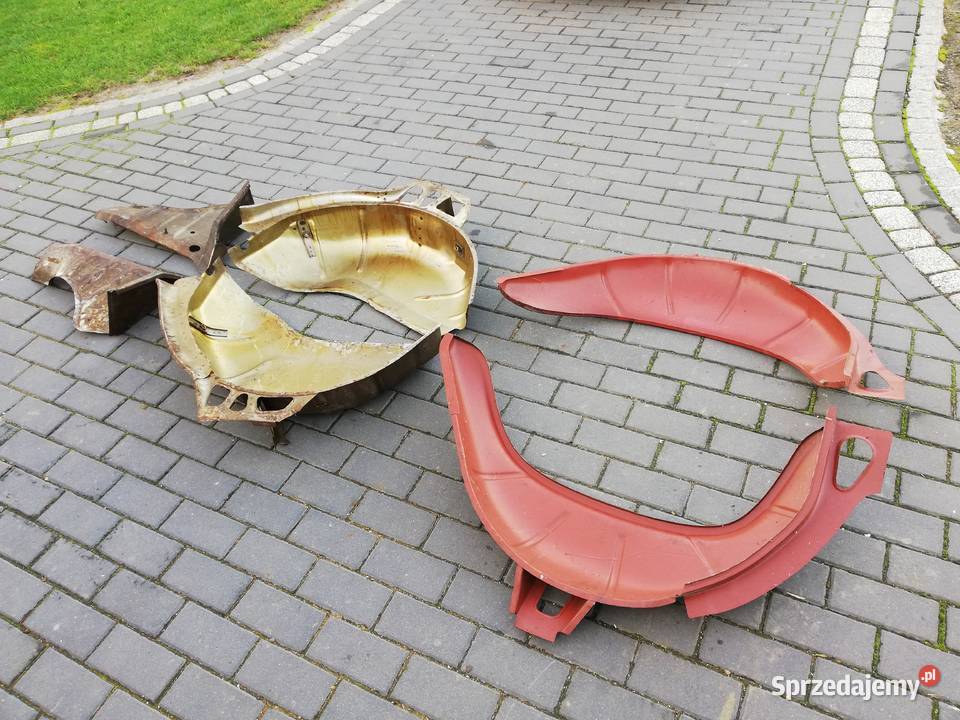 Fiat 125p nadkola zewnętrzne wewnętrzne fartuchy Olesno