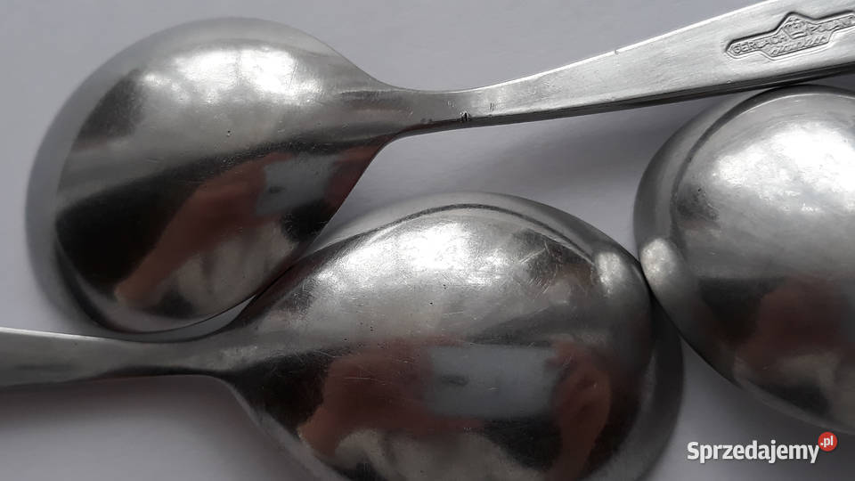 6 łyżeczek do deserów 1 szufelka do cukru Dąbrowa Górnicza