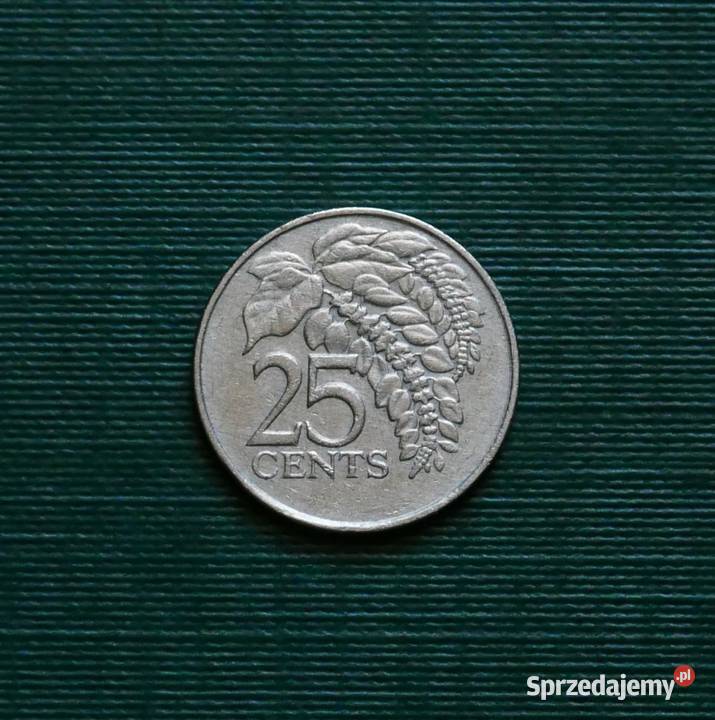TRYNIDAD I TOBAGO 25 centów 1983r śląskie Gliwice