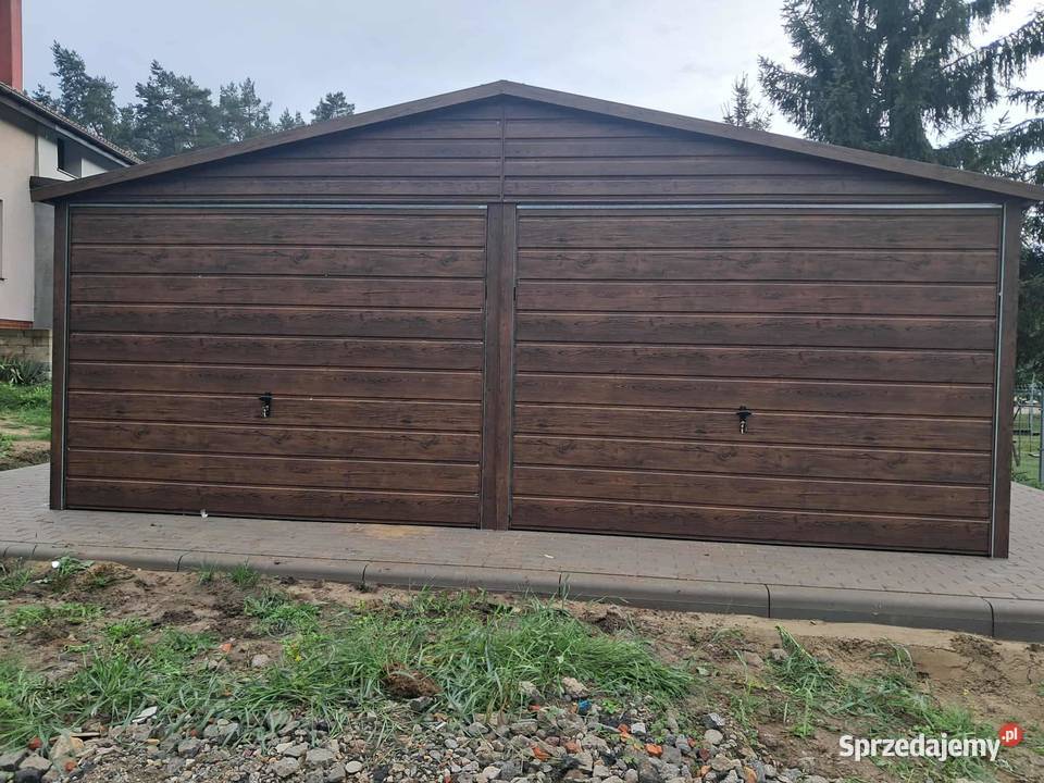 Garaż blaszany 6x58 Wzmocniony PROFILAMI Sprzedaż Wejherowo
