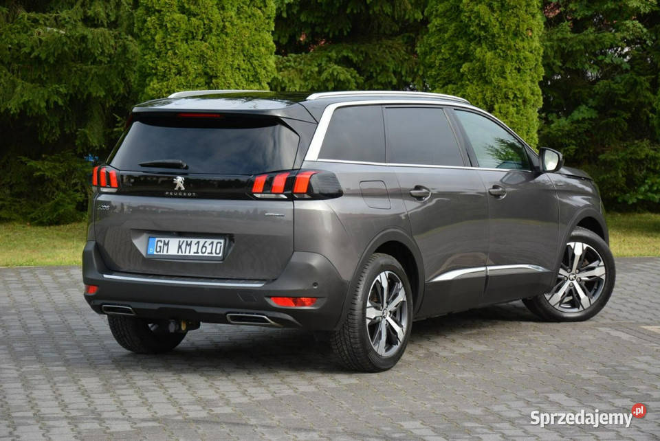 Peugeot 5008 GTLine Radar ACC Skóry 7foteli Navi 177KM Ostrów Mazowiecka
