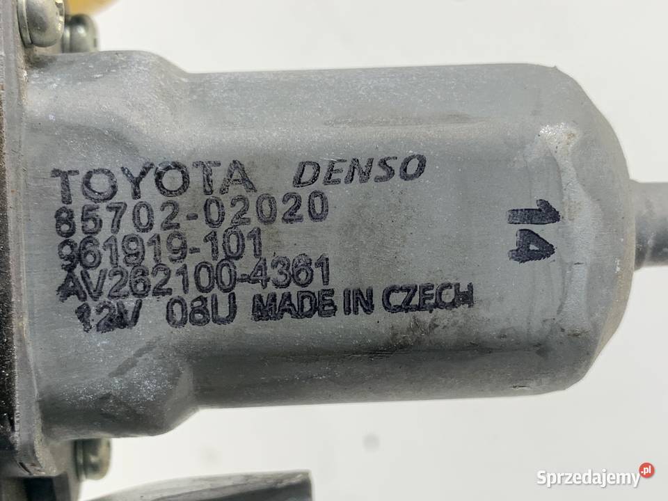 PODNOŚNIK SZYBY LEWY PRZÓD TOYOTA YARIS III osobowe