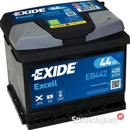 Akumulator Exide Excell 44Ah 420A P Gliwice Akumulatory sprzedam
