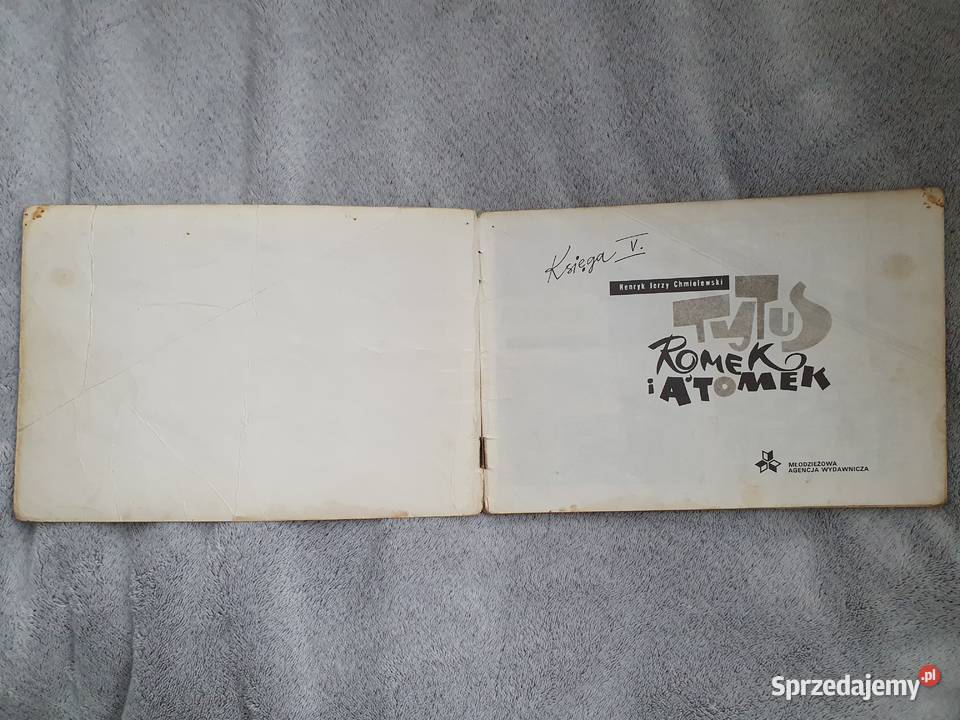 Tytus Romek i ATomek księga 5 wydanie 3 1978 Rok wydania 1978 Komiksy